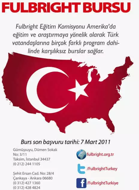 Türkiye Fullbright bursu